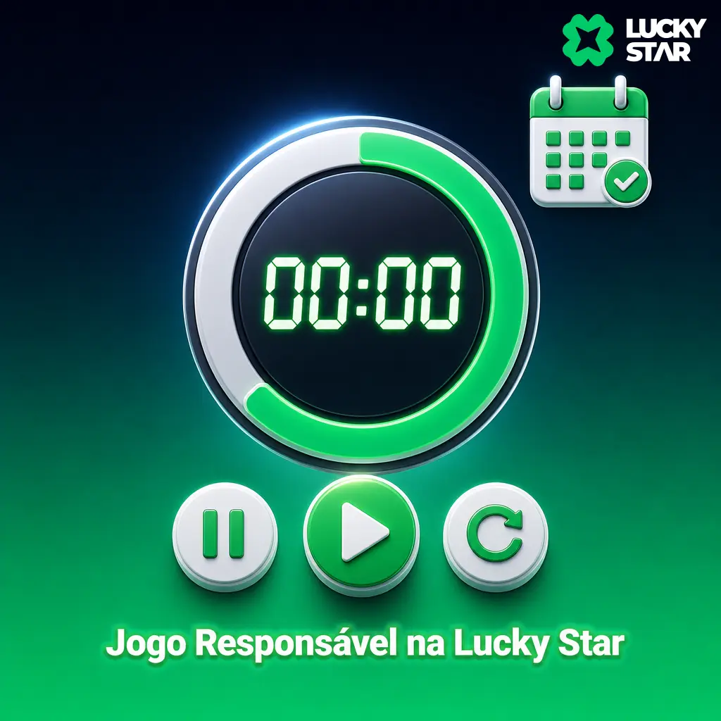 Jogo responsável na Lucky Star: defina limites de depósito e autoexclusão, cadastro para maiores de 18 anos, apoio do CVV.